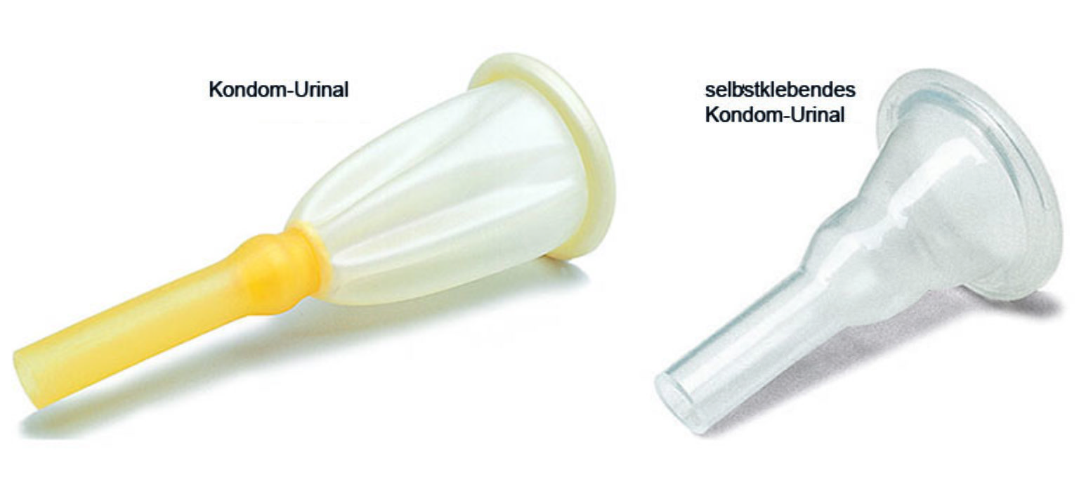 Applikator zum einfacheren Anlegen von KondomUrinalen DerQuerschnitt.de