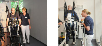 Bewegungstherapie mit dem HAL Exoskelett