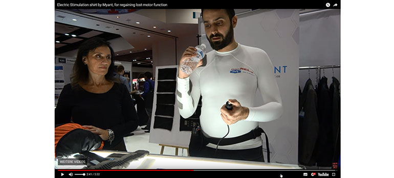 MyndMove – Kleidungsbasierte Technologie zur funktionellen Elektrostimulation