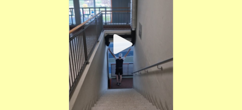 Inkomplett gelähmter Ex-Skispringer Lukas Müller: Treppensteigen ohne Hilfsmittel