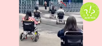 Kurioser Trend in China: E-Rollstuhl statt E-Bike