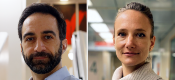Portraitaufnahmen von Karen Minassian und Ursula Hofstötter.