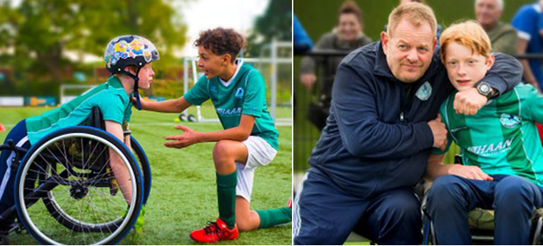 Bleib am Ball! Kinofilm über querschnittgelähmten Jungsportler