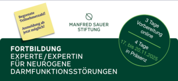 Neurogene Darmfunktionsstörungen: Fortbildung für Fachpersonen