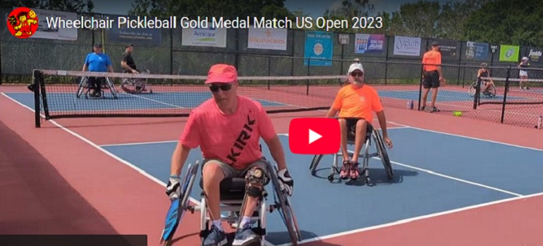 Pickleball – Die Trendsportart auch für Rollstuhlfahrer