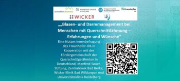 Online-Befragung: „Blasen- und Darmmanagement bei Menschen mit Querschnittlähmung – Erfahrungen und Wünsche“