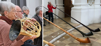 Leben mit inkompletter Tetraplegie: Ihre Blasinstrumente lassen Brigitte Sensenschmidt die chronischen Schmerzen vergessen